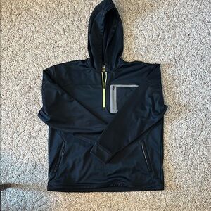 Cabela’s Black Hoodie with Yellow Zipper